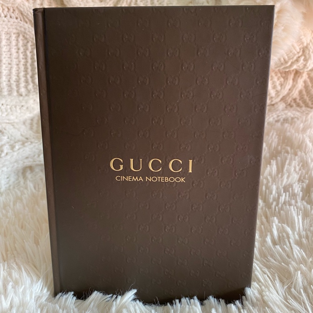 Authentic Gucci Cinema Notebook